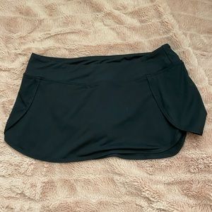 Athleta Black Swim Skirt